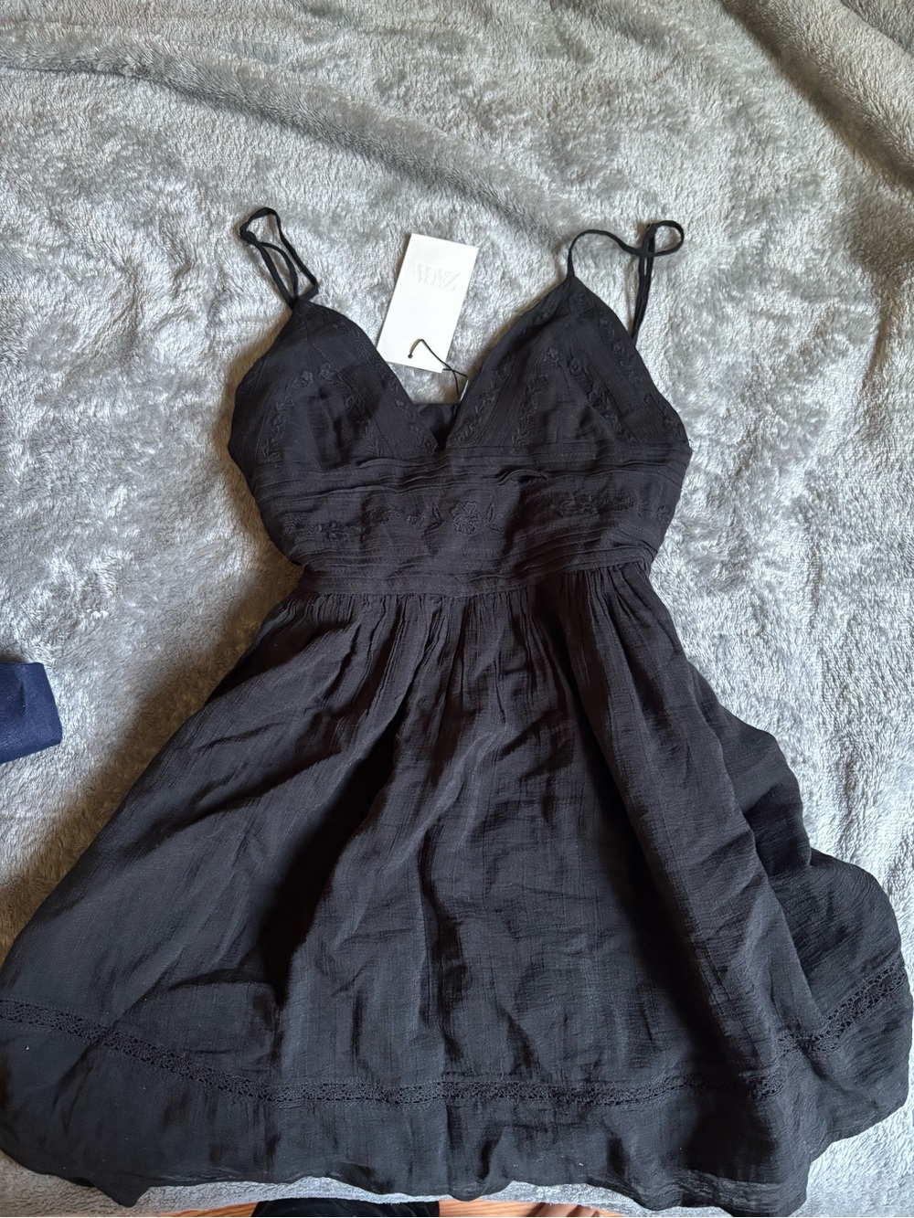 Black Spaghetti Strap Sundress